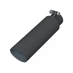 Picture of SPEEDFX TB102535 Exhaust Tip 2.5 Inch Inlet 3.5 Inch Outlet Stainless Steel Black