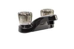 Picture of Dura Faucet DFPL700SBK Two Handle RV Lavatory Faucet - Black Finish
