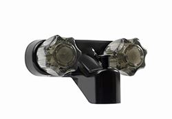 Picture of Dura Faucet DFSA110SBK Tub & Shower Diverter Faucet - Black Finish with Pull-Up Diverter