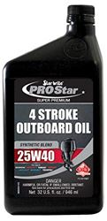 Picture of Starbrite 028332 Pro Star Super Premium Synthetic Blend Marine Engine Oil SAE 25W-40 32oz