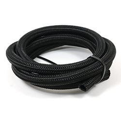 Picture of SPEEDFX 5351006 Blk Nylon Ss Brd Hose  -10an X 6'
