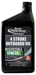 Picture of Starbrite 028132 Pro-Star Synthetic Blend 4-Stroke Marine Engine Oil 10W-30 32oz