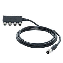 Picture of Actisense A2K-4WD-1 Micro 4-Way NMEA 2000 Instrument Drop Cable