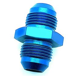 Picture of SPEEDFX 560815BK -8AN Straight Flare Union Fitting Black Anodized Aluminum