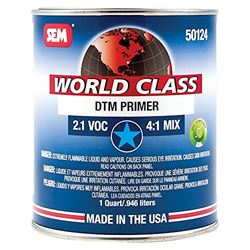 Picture of SEM Products 50124 World Class DTM Primer Quart - Neutral Gray