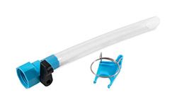 Picture of Camco 40004 RV Gravity Water Fill Adapter with Shut-Off Valve and Hands-Free Clip