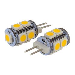 Picture of Valterra DG72611WVP JC10 G4 LED Tower Bulb Soft White 165 Lumen 2-Pack