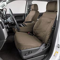 Picture of Covercraft SS3460PCSA Polycotton SeatSaver Custom Front Row Seat Covers Wet Sand
