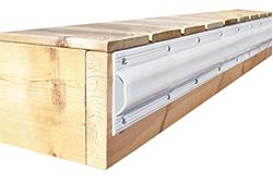 Picture of Dock Edge DE1010F Universal Profile Dock Bumper 25' Roll, White