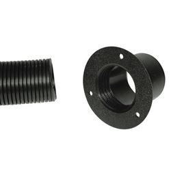 Picture of T-H Marine RFK1CPDP Chrome Rigging Flange Kit with 4' Black Hose