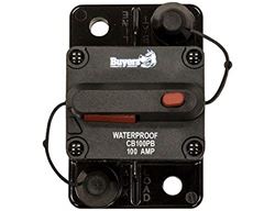 Picture of Buyers CB100 100 Amp Circuit Breaker with Auto Reset