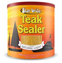 Picture of Starbrite 087900 Tropical Teak Sealer Natural Light 1 Gallon