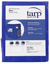 Picture of Kotap TRA-1820 Heavy-Duty Blue Vinyl Tarp 18' x 20'