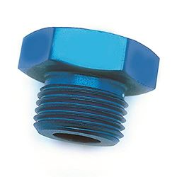 Picture of SPEEDFX 560814 -8AN Blue Anodized Aluminum O-Ring Port Plug