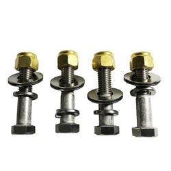 Picture of Bob's Machine 110-100001 Jack Plate to Motor Bolt Kit 2.5 Inch Stainless Steel