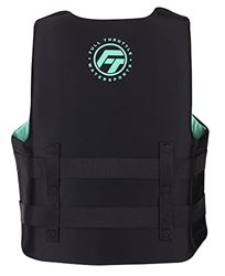 Picture of Full Throttle 142100-505-050-22 FULL THROTTLE ADULT RAPID DRY LIFE JACKET L/XL - AQUA/BLACK