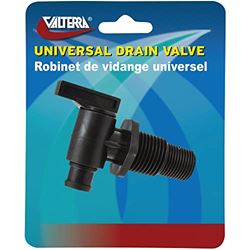 Picture of Valterra A01-2026BKVP Universal Drain Valve, 3/