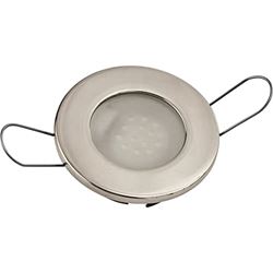 Picture of Sea-Dog Line 404232-3 LED Overhead Light - Brushed Finish - 60 Lumens - Frosted Lens - Stamped 304 Stainless Steel