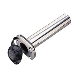 Picture of Sea-Dog Line 325173-1 Flush Mount Rod Holder with Cap 90 Degree Stainless Steel