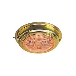 Picture of Sea-Dog Line 400358-1 Sea-Dog  Brass LED Day/Night Dome Light - 5" Lens