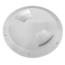 Picture of Sea-Dog Line 336182-1 Textured Quarter Turn Deck Plate - White - 8"