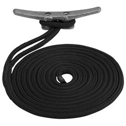 Picture of Sea-Dog Line 302116015BK-1 Double Braided Nylon Dock Line 5/8" x 15' Black