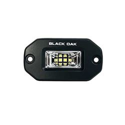 Picture of Black Oak LED 2FSLB-S 2" Flush Mount Scene Light Black Pro Series
