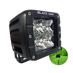 Picture of Black Oak LED 2IR-POD940 Black Oak Pro Series Infrared 2" 940nm Flood Pod Light - Black