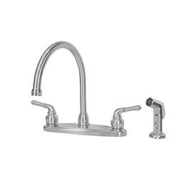 Picture of Empire Brass NN801GSN 8-Inch Kitchen Faucet with Gooseneck Spout Satin Nickel