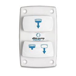 Picture of Albin 07-66-025 ALBIN PUMP CONTROL SILENT ELECTRIC TOILET ROCKER SWITCH
