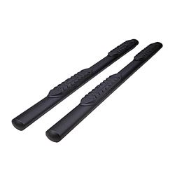 Picture of TrailFX A1555T 4 Inch Oval Nerf Bars for Ford Bronco 4-Door Black Steel