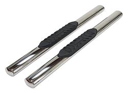 Picture of TrailFX A1558S 4 Inch Oval Side Steps for Toyota Tundra CrewMax