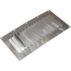 Picture of Sea-Dog Line 331410-1 LOUVERED Vent SS RECT 4"