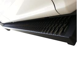Picture of TrailFX ARBV006B Aggressive Running Boards for Full Size Vans Black