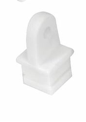 Picture of Whitecap Industries 3516WP 1"square Inside Eye End Wht 1p