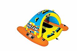 Picture of Wow Sports 23WTO4763 Shazam 2 Inflatable Towable Water Tube 1-2 Person