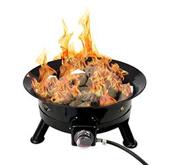Picture of Flame King FKG6502D 24-Inch Smokeless Propane Fire Pit 58,000 BTU Portable Firebowl