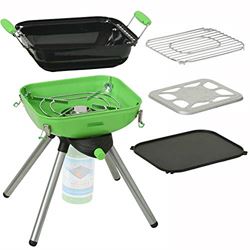 Picture of Flame King YSNVT-301 Portable Propane BBQ Grill and Camp Stove 8000 BTU
