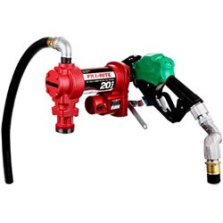Picture of Fill-Rite FR4210HD 12V 20 GPM Fuel Transfer Pump with Discharge Hose & Automatic Nozzle