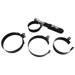 Picture of Performance Tool W54132 4-in-1 Oil Filter Wrench - Swivel Handle, Interchangeable Bands, Dimpled Grip