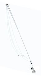 Picture of Dock Edge DE3650F Dock-Side Ultimate Mooring Whips 2-Pack with Rocker Bases