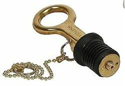 Picture of Whitecap Industries S0206C Bailer Plug 1" Alm Lever-Chain