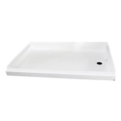 Picture of Specialty Recreation SP2440WR 24x40 RV Shower Pan Right Hand Drain White