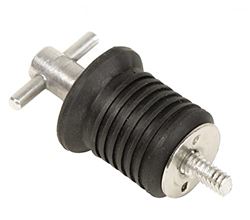Picture of Whitecap Industries S0288C Bailer Plug 1" Alum. Twist