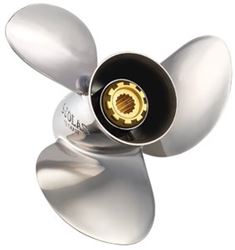 Picture of Solas 1531-140-19 Saturn 3-Blade Stainless Steel Propeller for Mercury