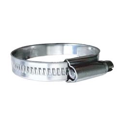 Picture of Trident Marine 710-1141 316 SS Non-Perforated Worm Gear Hose Clamp - 15/32" Band - (1-1/4" – 1-3/4") Clamping Range - 10-Pack - SAE Size 20