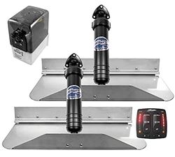 Picture of Bennett 6BT-50110-90-00 Classic Hydraulic Trim Tab Kit 18x12 with OBI9000H Control