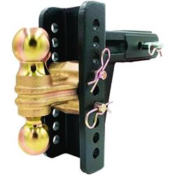 Picture of Blue Ox BXH20261 Adjustable Ball Mount 2-1/2 Inch Receiver 6 Inch Drop Rise 20K