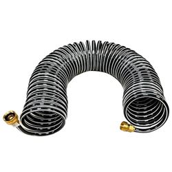 Picture of Trident Marine 167-50 Coiled Wash Down Hose w/Brass Fittings - 50