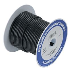 Picture of Ancor 115010 Marine Grade Tinned Copper Battery Cable 1 AWG 100ft Black